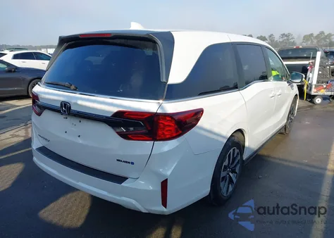 2025 Honda Odyssey Ex-L z USA, uszkodzony, nr VIN 5FNRL6H62SB059081